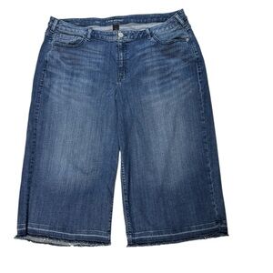 Lane Bryant Blue Cropped Jeans